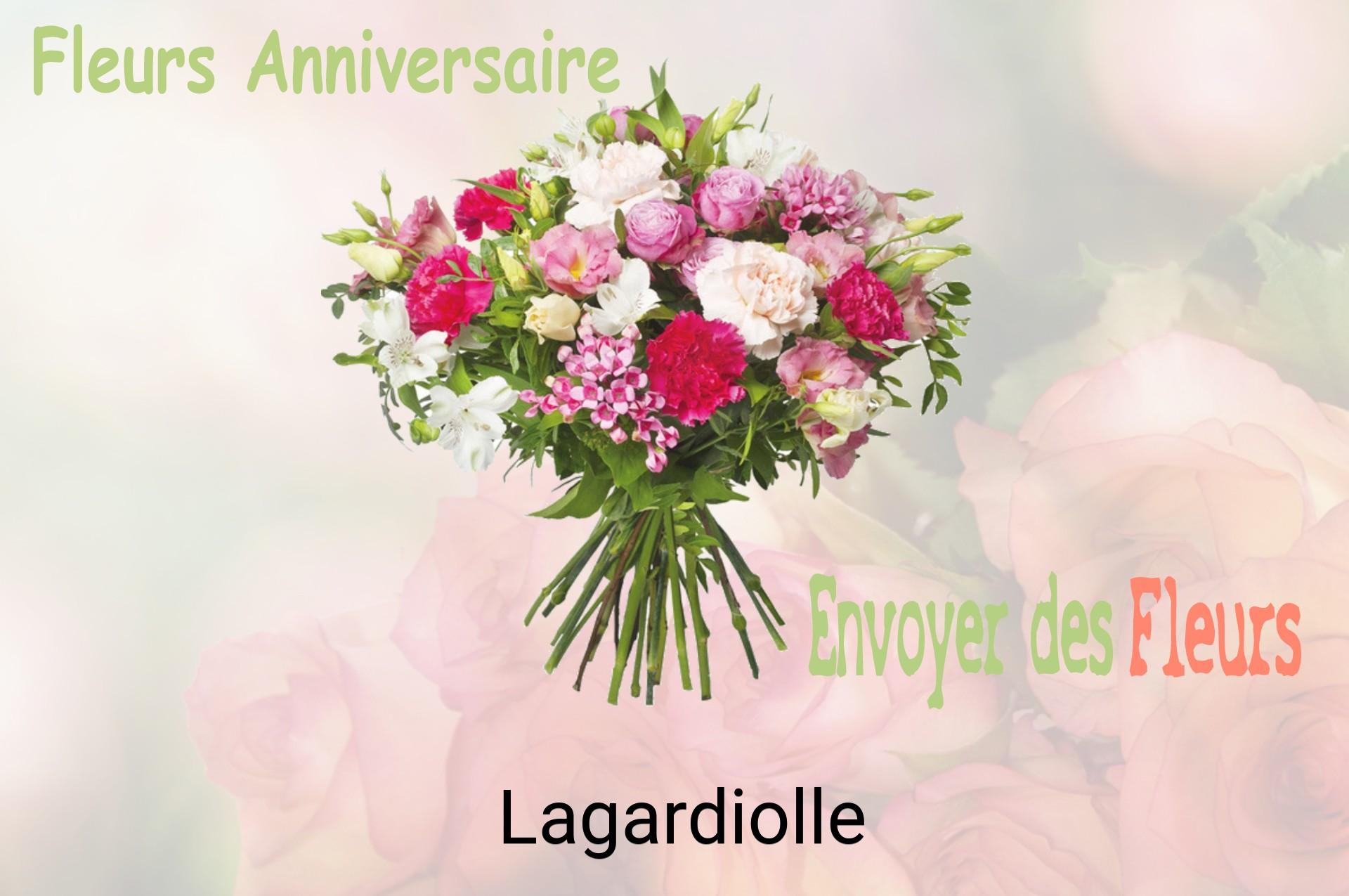 Bouquet de fleurs d’anniversaire livré à Lagardiolle