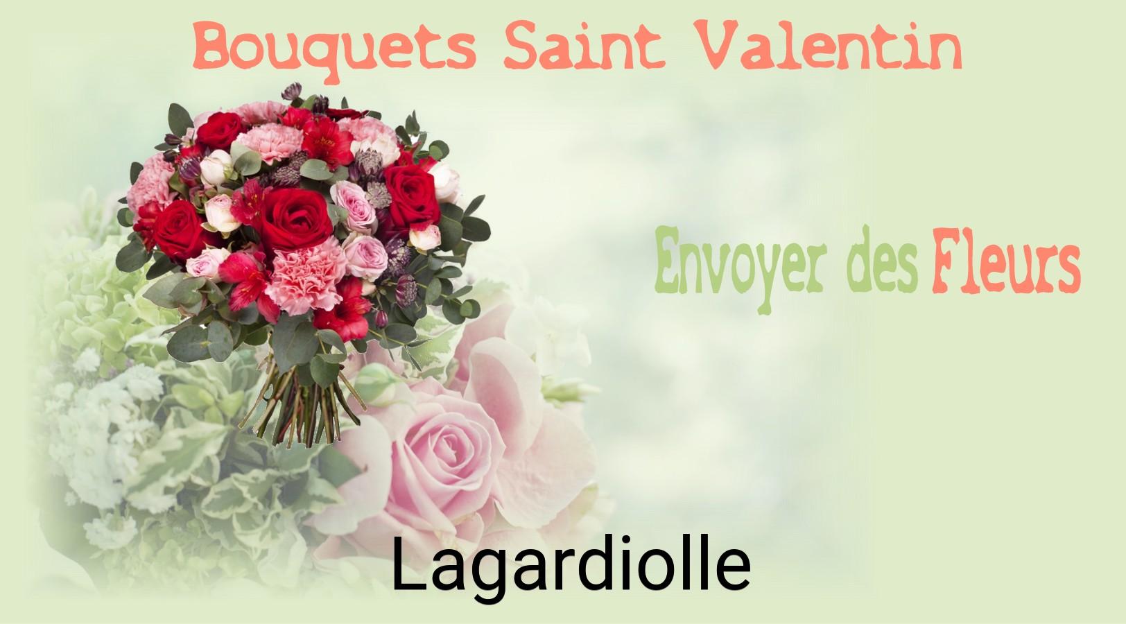 Roses de Saint-Valentin livrées à Lagardiolle